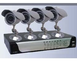 Instalação de DVR Stand Alone com 4 Câmeras para Farmacia