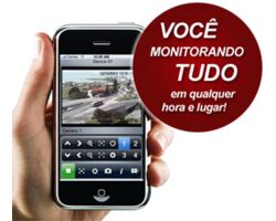 Monitoramento de Câmeras via Iphone na Vila Olímpia